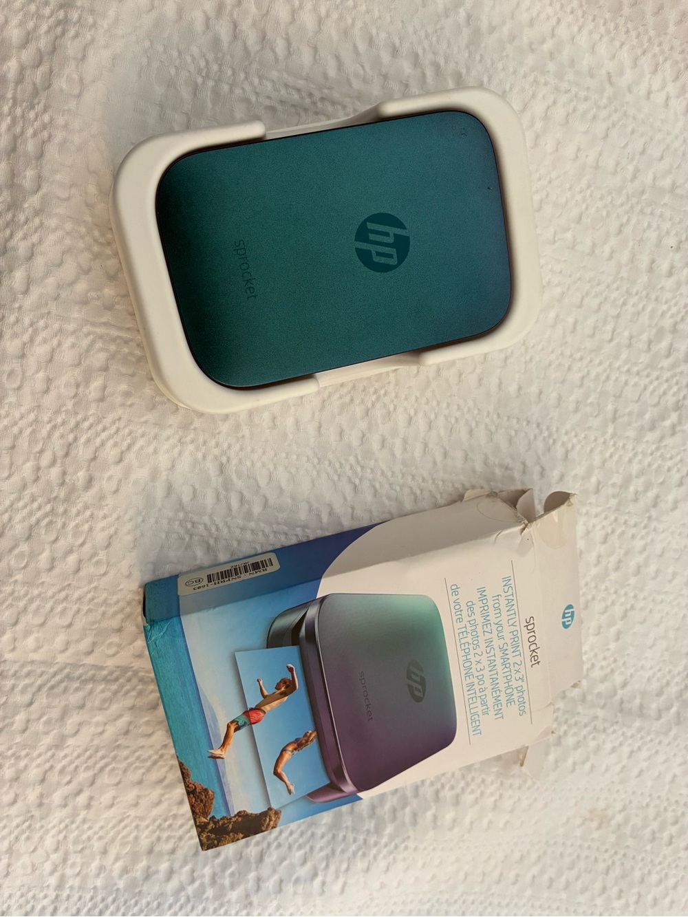 HP Sprocket Portable Photo Printer - Teal Green